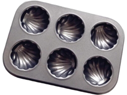 Forma De Aço Carbono Para Sobremesas Com 6 Cavidades, Reutilizável E Fácil De Limpar, Acessório De Cozinha Para