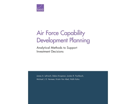 Livro Air Force Capability Development Planning De Nidhi Kalra (inglês)