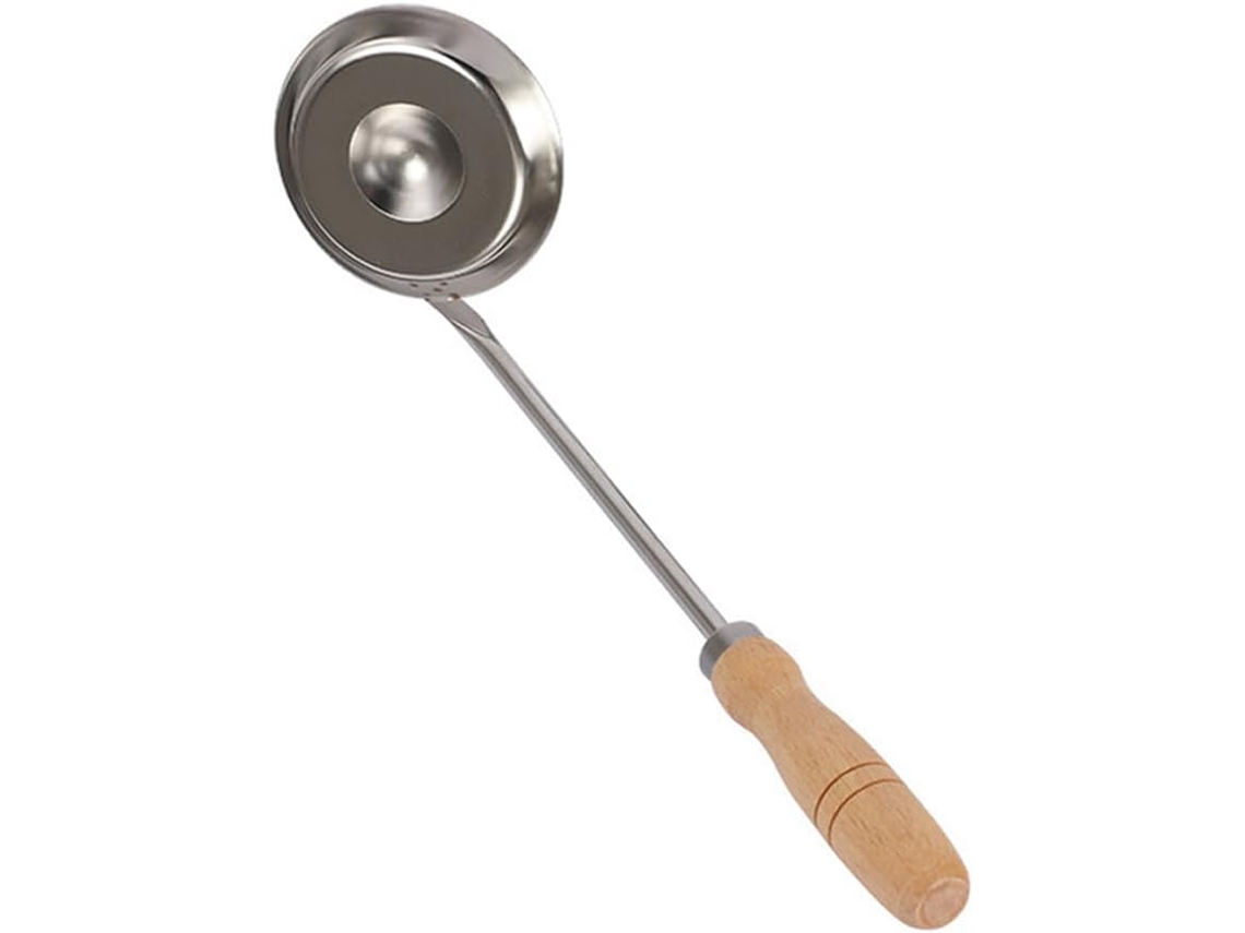 Kavolet Colher Grande De 12, 7cm 5 Polegadas Para Fritar Deliciosos Anéis De Cebola E Panquecas Batata