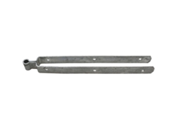 Dobradiça para Portãos Galvanizada com Cinta Dupla 60 Cm para Portão Inglês 51 Mm de Espessura Por Peça WOVAR