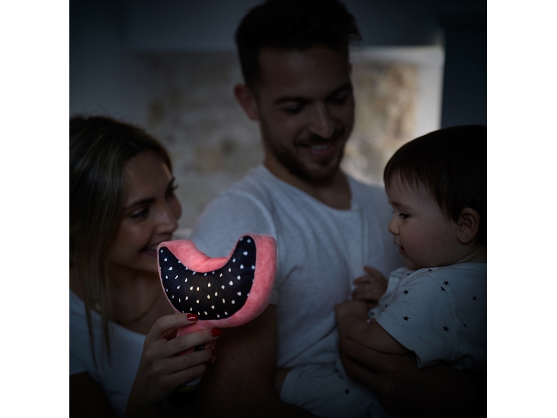 Luz acompanhante de bebê de pelúcia Wandy Moon MINILAND
