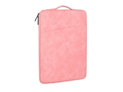 Capa Para Laptop Impermeável Bolsa Em Couro Macio Bolsa Portátil For 14,1 15,4 Polegadas