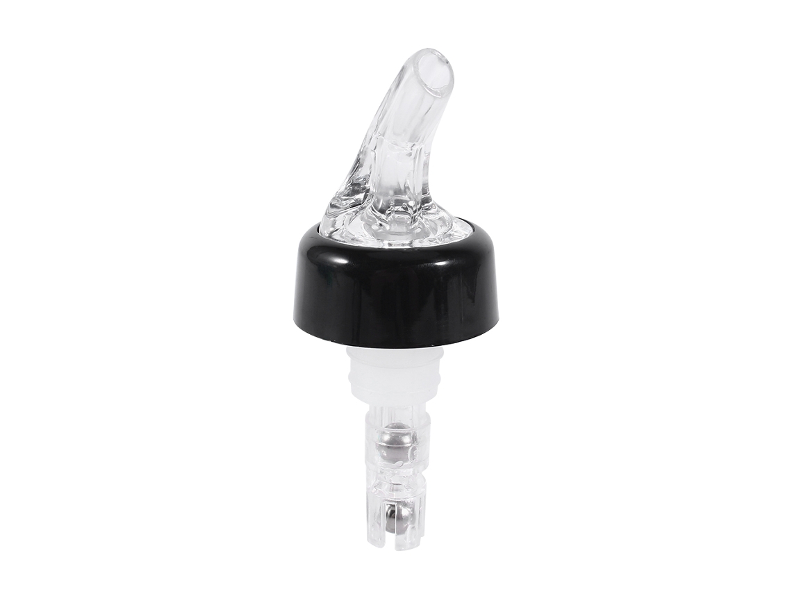 Vertedor De Licor Plástico Práctico 35ml Transparente Para Botellas De Vino Y Cocteles