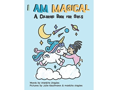 Livro I Am Magical A Coloring Book for Girls Curly Crew Series de Markita Staples (Inglês)