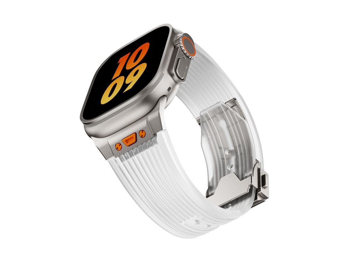 Bracelete para Apple Watch 42/44/45/49mm (translúcido XIAOMOYU