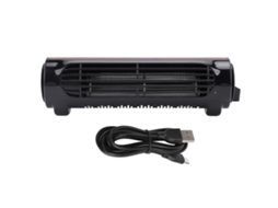 Ventilador de viagem USB de 3 velocidades para assento e cabeça, silencioso, castanho LAXISCREED