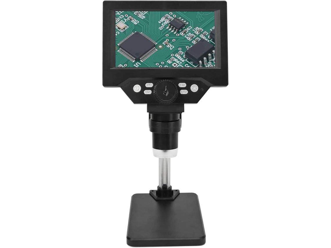 Microscópio Digital Usb Lcd de 5,5 Polegadas, 10mp, 1000x, 1080p com Luz Led. SFUSHOS