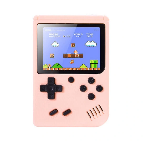 Console Portátil Retrô com 500 Títulos Clássicos, Azul AQUAFORGE