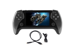 Aetheria console de Jogos Retrô Portátil 4.3 Polegadas Ips 800x480 com 11 Emuladores e Bateria 2500mah Cinza