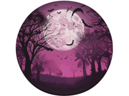 Almofada Redonda Purple Moon Para Cadeira, Antiderrapante, Removível, Para Cadeira, Banqueta, Sofá, Escritório, Cozinha