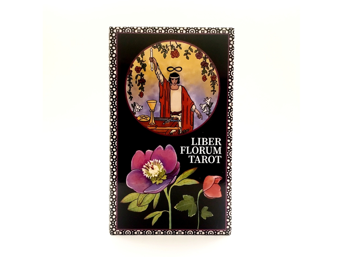 Jogo De Tarô Das Flores Gratuito, 78 Cartas (12x7 Cm), Material Em Placa De Cobre, Embalado Em Caixa Colorida.