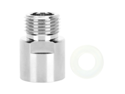 Adaptador de Cilindro CO2 Rosca Fêmea Tr21 4 para Macho CGA320 para Máquina de Refrigerante