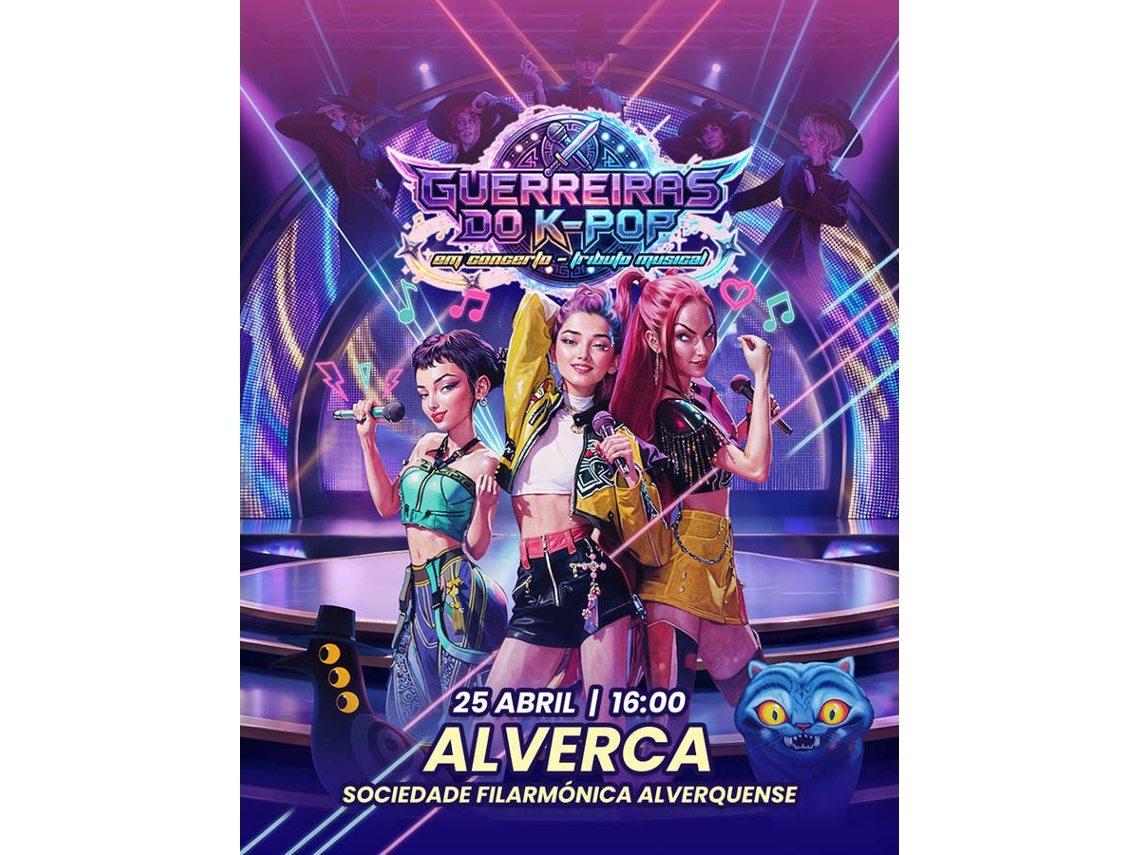 Bilhete GUERREIRAS DO K-POP |ALVERCA