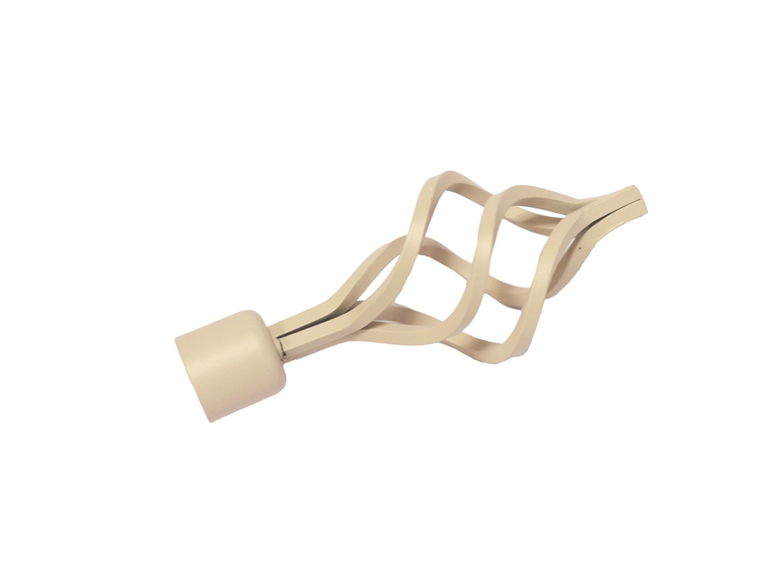 Varão de Cortinado Extensível 120-210 cm Cream