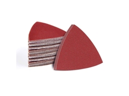 Papel De Lija Triangular Multiuso | Granos 60,120,240 | 60 Hojas 80x80x80mm