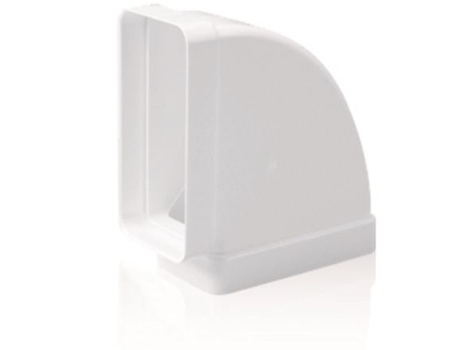 Cotovelo Reto Horizontal. Tubo de Extração Pvc 90º 110X55 Mm. TUBPLA