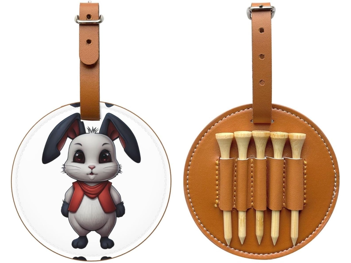 Bolsa para Tees de Golfe Fácil de Transportar e Mais Eficiente para Jogar Golfe.