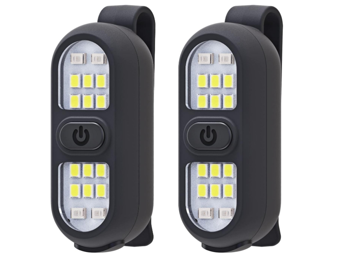 Lanterna Led Recarregavel Seguranca Corredores/noite Livre Mao Preta Yizhood