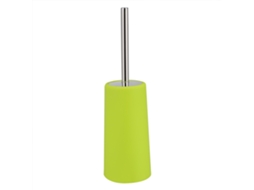 Conjunto de Pincel e Suporte para Limpeza de Vaso Sanitário em Aço Inoxidável para Banheiro Casa Hotel Verde S/MARCA
