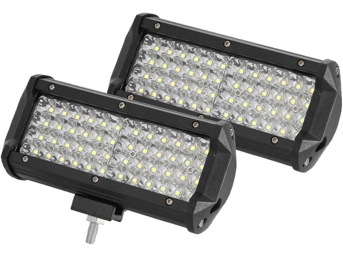 Barra de Luz Led 480 W À Prova D'água para Carro/Suv, Liga de Alumínio, Lanterna