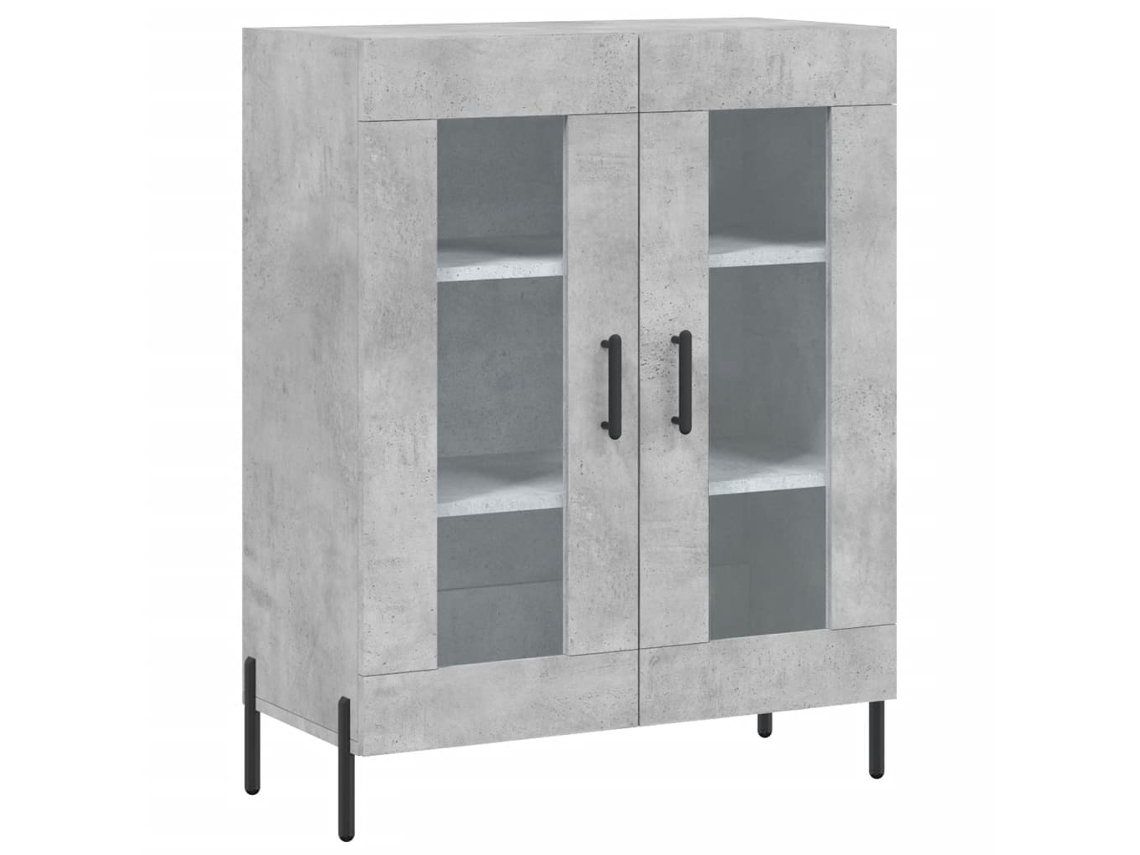 Sideboard, Sideboards Vidaxl Cinzeto Madeira Processada (n/a)