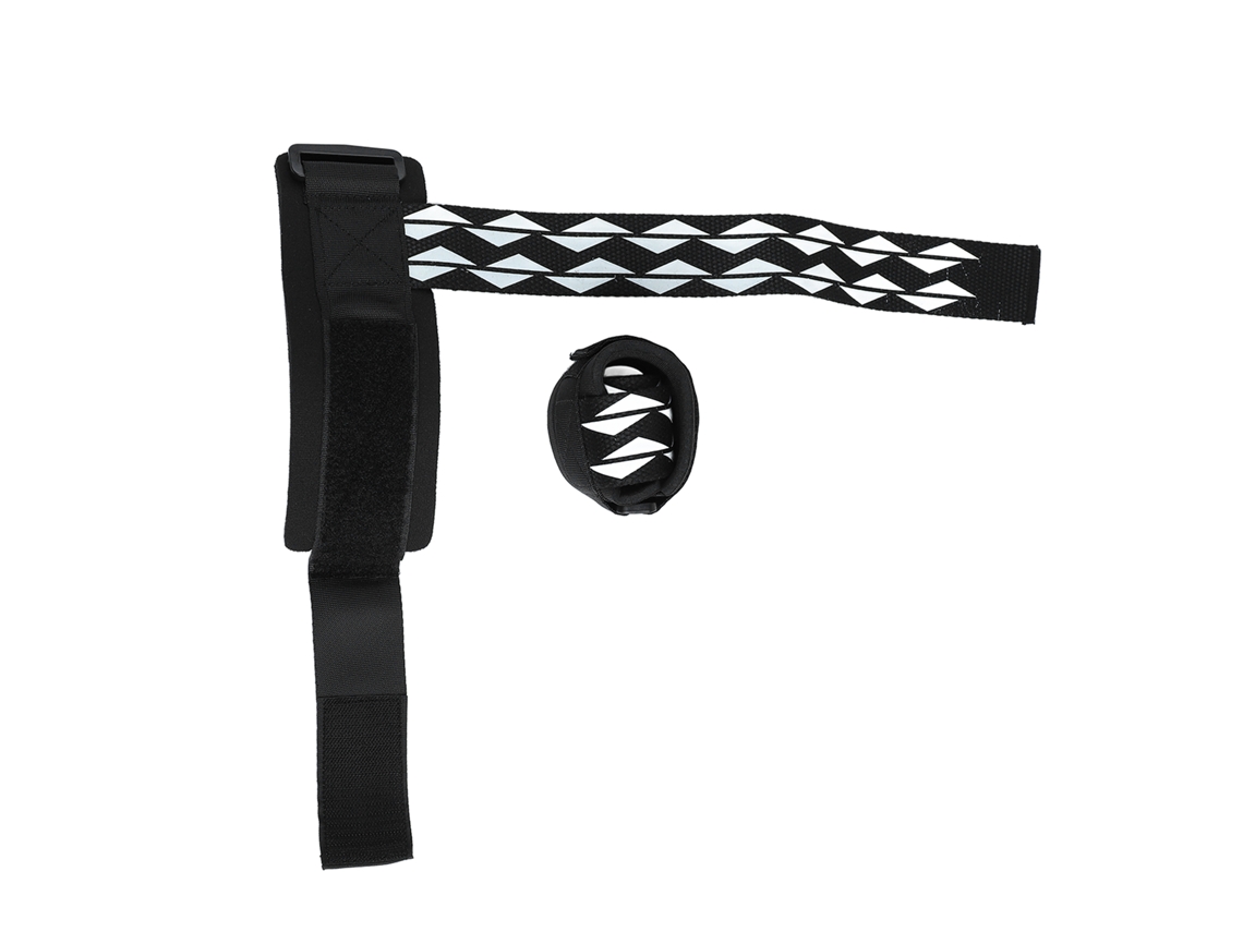 2pcs Cinto De Levantamento De Peso Com Apoio De Grip Pulseira Para Barra Horizontal Pull Up Halterofilismo