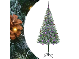 Peça Decorativa Vidaxl Verde Pvc (180 Cm)
