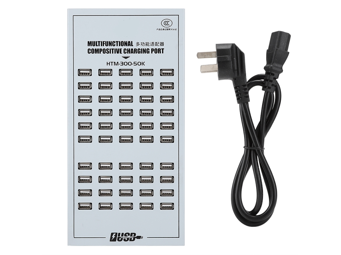 Adaptador Usb EOOCOO (50 Portas com Carregamento Rápido de 2a)