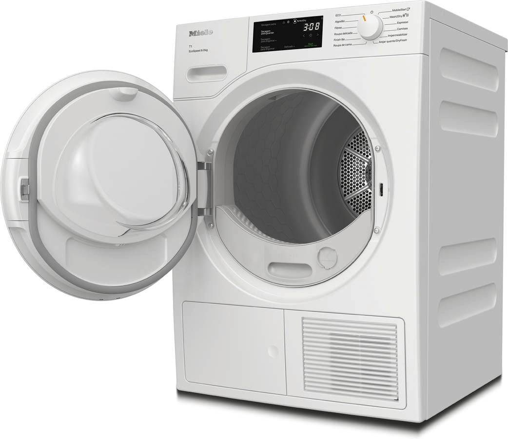 Máquina de Secar Roupa MIELE TWC 640 (8 kg - Bomba de Calor - Branco)