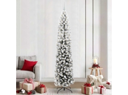 Vidaxl Árvore De Natal Artificial Verde 240 Cm Pvc E Aço E Plástico