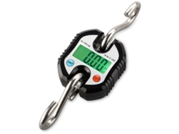 Balança Digital Portátil Para Bagagem, Capacidade 150 Kg, Cor Preto, Com Gancho, Formato Compacto Para Férias E Deslocações