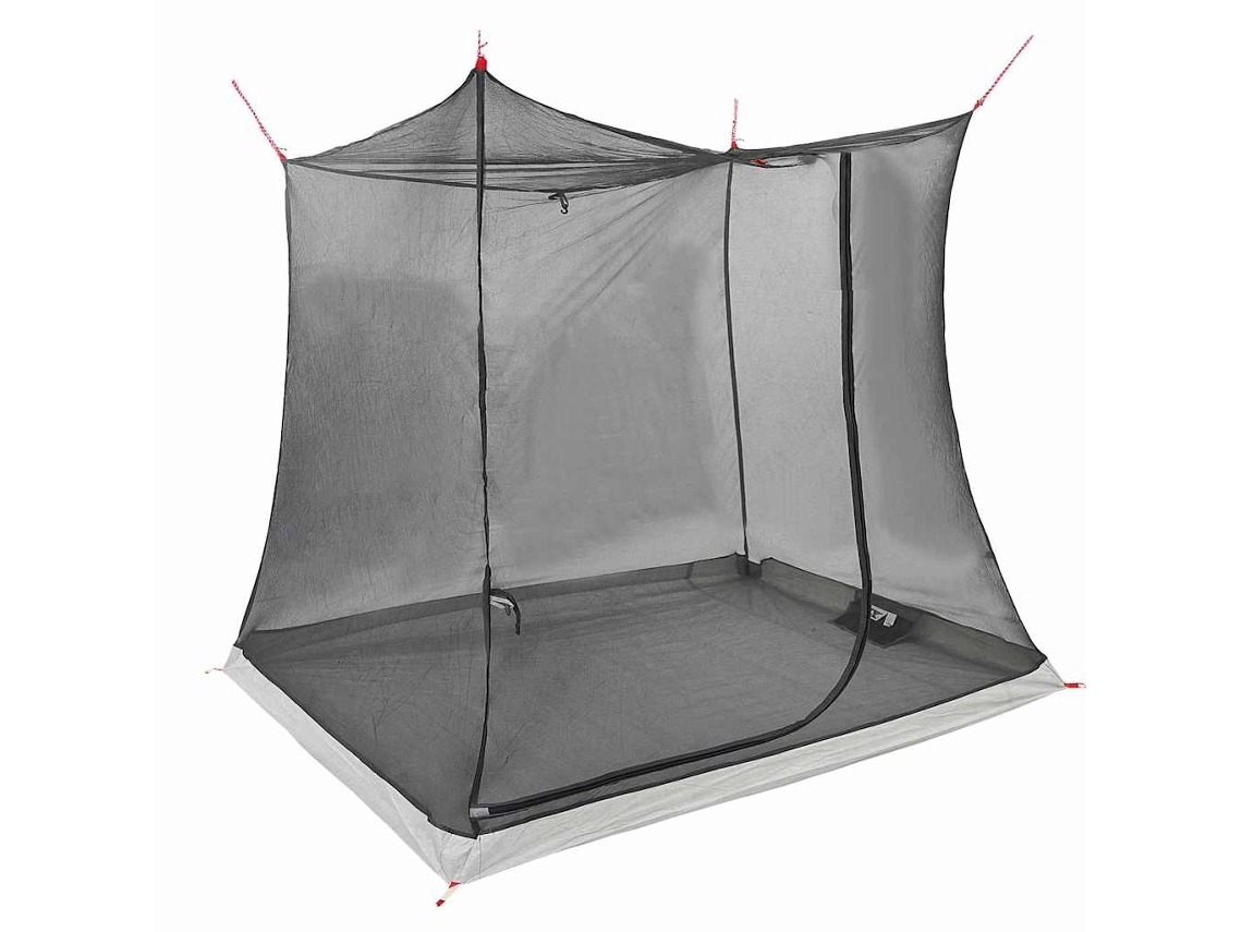Conjunto 1 Barraca De Camping Vidaxl Preto Malha (208 X 140 X 175 Cm)
