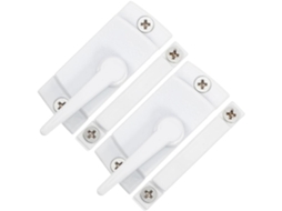 Mikikit Conjunto Com 2-travas De Liga Zinco Para Janelas Deslizantes, Fáceis De Instalar E Que Aumentam A Segurança