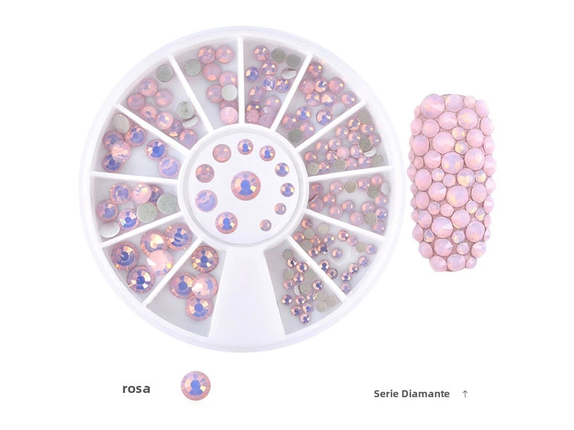Acessórios Para Unhas Decoradas Com Strass, Cristais E Aplicações De Strass.