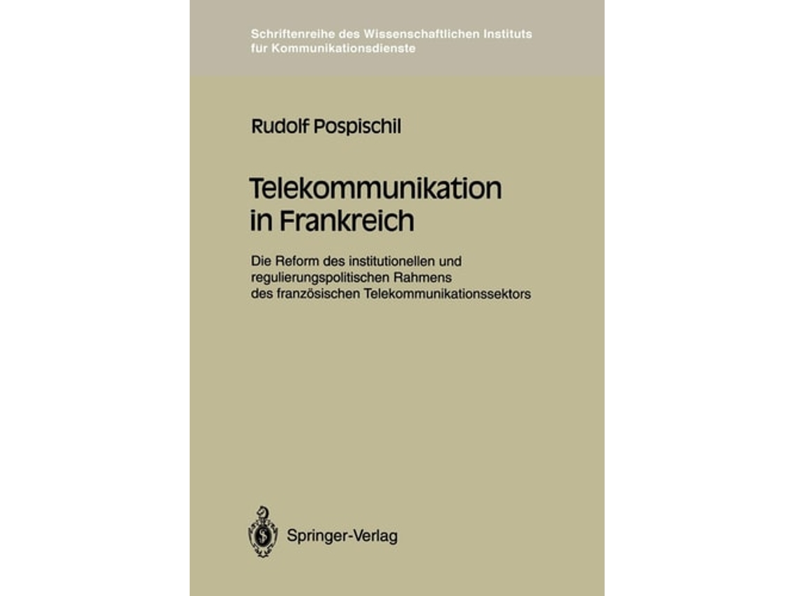 Livro Telekommunikation In Frankreich De Rudolf Pospischil (alemão)