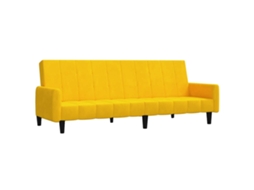 Sofa Bed, Sofa Beds Vidaxl Amarelo Veludo (n/a)