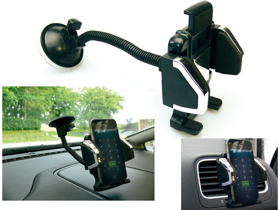 Suporte Auto SANDBERG In Car Universal Mobile Holder Preto