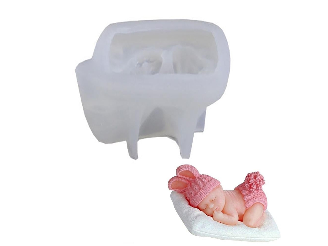 Molde de Silicone LAXISCREED para Bolo de Chá de Bebê