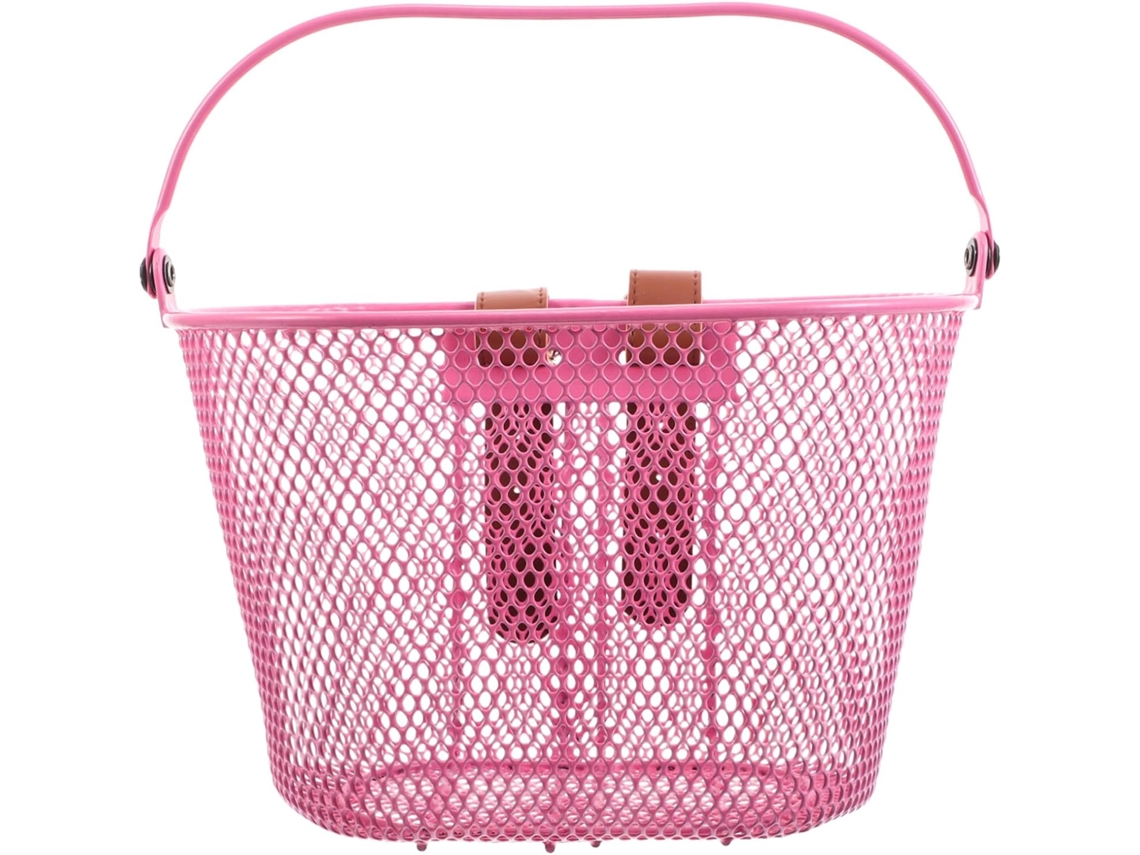Cesta Frontal De Metal Para Bicicleta, Cesta Multifuncional Removível Com Alta Capacidade Para Menin Gokoco
