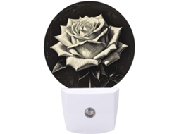 Luz Noturna Led Com Sensor, Luz Noturna Branca Quente Suave Banheiro, Quarto, Cozinha, Redonda