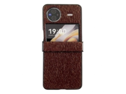 Capa De Celular De Pelúcia Com Dobradiça Para Vivo X Flip