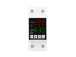 Protector De Voltaje Inteligente Auto-reseteable Con Doble Pantalla Ajustable