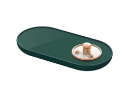 Lurelia Aquecedor De Canecas Usb 55°c 10w Dc5v 3 Temperaturas Verde Para Café Chá