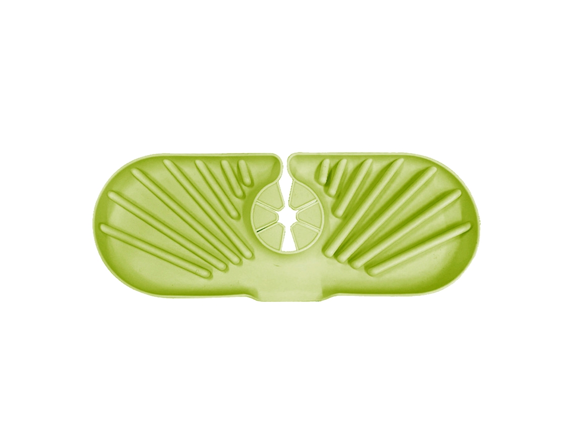 Tapete De Silicone Anti Derrapante Para Pia Cozinha Banheiro Verde Abacate