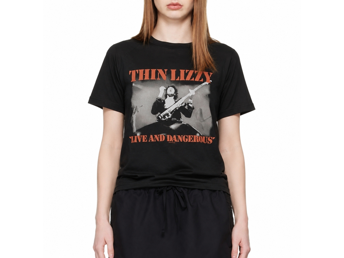 Thin Lizzy Live Dangerous T-shirt Classic Unisex Adults Size:m