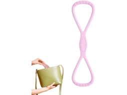 Faixas Elásticas De Silicone Para Exercícios, Corda Elástica Alongamento Braços E Costas | Faixa Em Formato