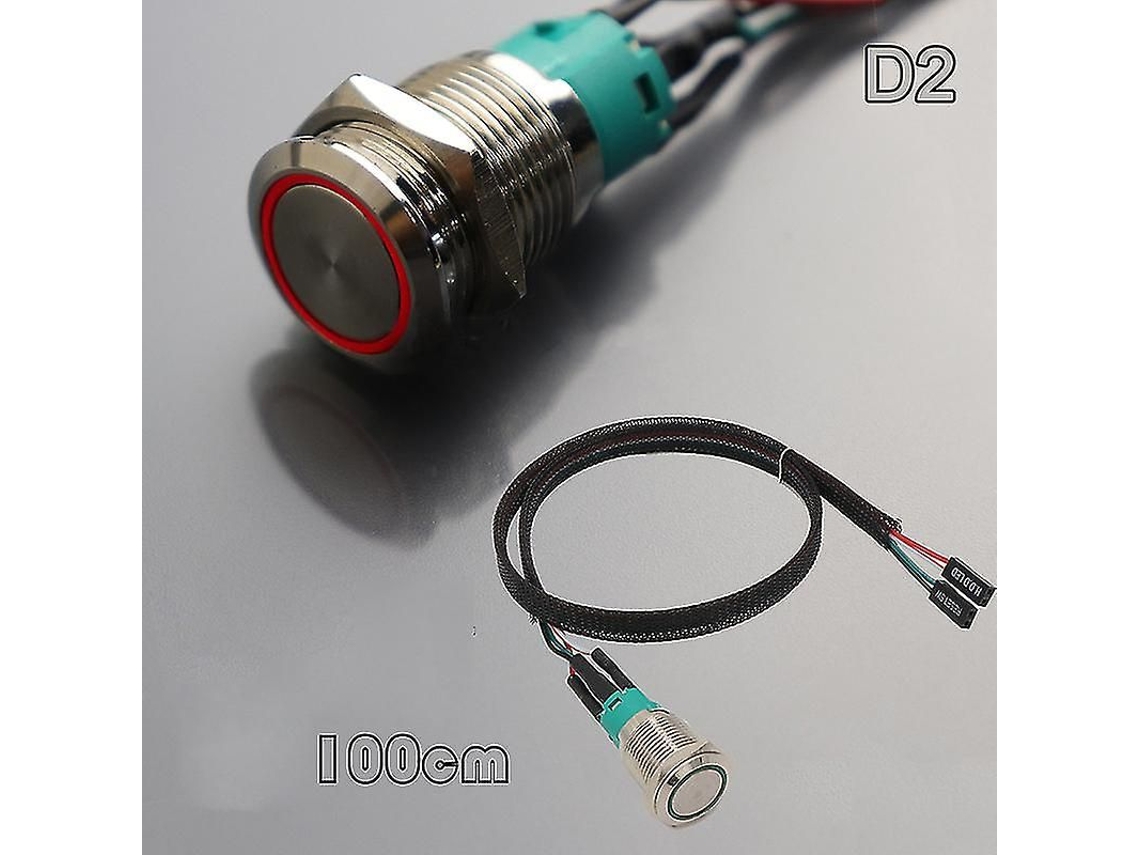 Botão De Ligar/desligar Do Computador, Interruptor De Reset Do Computador Com Cabo