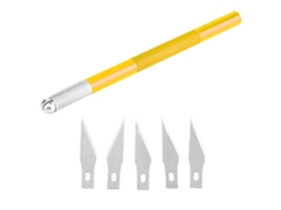 Ferramenta de Corte de Caneta para Metal Madeira Papel com 5 Lâminas