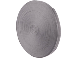 Alça Trançada Nuobesty Para Roupas, Chapéus, Sapatos E Acessórios, 2,5 Cm De Largura, Cinza Claro, 50 Unidades.