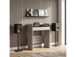 Vidaxl Mesa De Dj Sonoma Cinzento 62 X 45 X 102 Cm